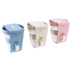 Bistro Breakfast Set 2 Piece (Colour May Vary)
