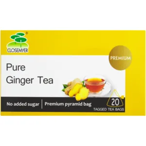 Closemyer Pure Ginger Tea Bags 20 Pack