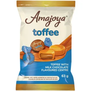 Amajoya Toffee with Milk Chocolate Flavoured Centre 63g
