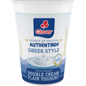 Clover Authentikos Greek Style Double Cream Plain Yoghurt 150g