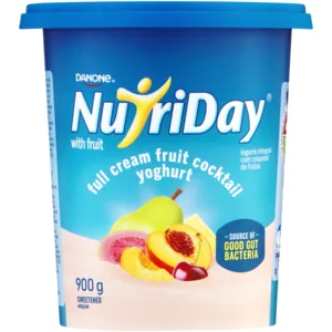Danone NutriDay Fruit Cocktail Full Cream Yoghurt with Fruit 900g