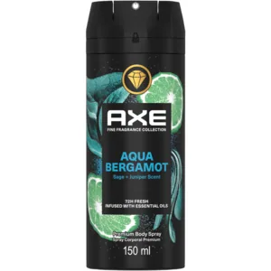 AXE Fine Fragrance Collection Aqua Bergamot Premium Body Spray 150ml