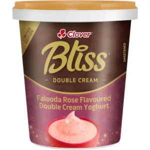 Clover Bliss Falooda Rose Flavoured Limited Edition Double Cream Yoghurt 1kg